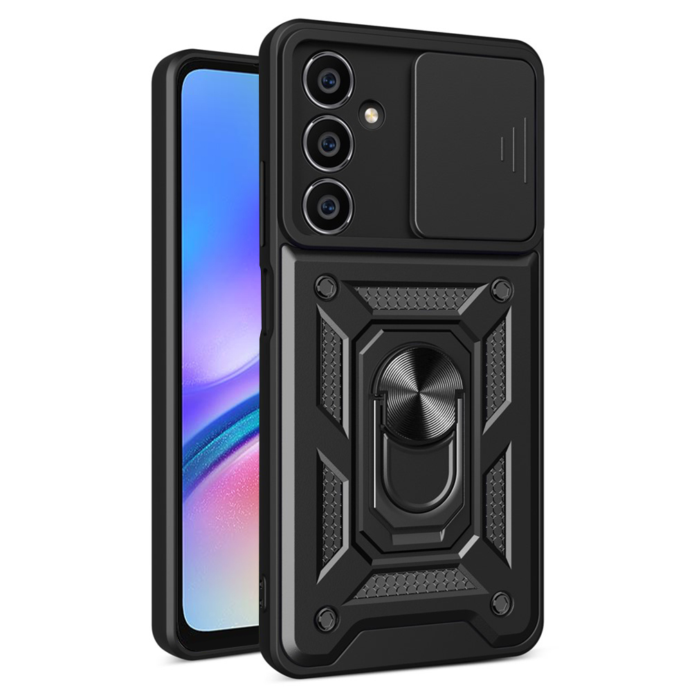 Калъф за Samsung Galaxy A05s - Techsuit CamShield Series - Черен