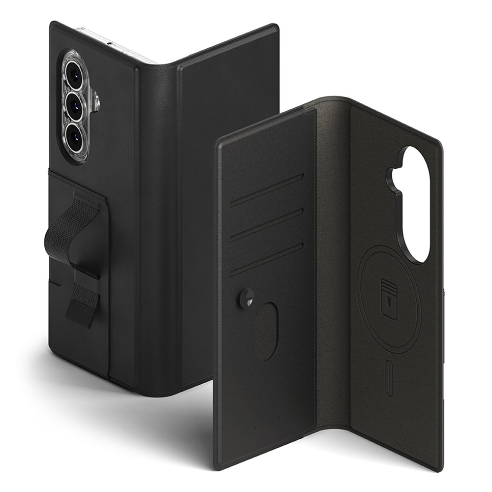 Калъф за Samsung Galaxy Z Fold7 / Z Fold8 Ultra - Ringke Folio Grip Wallet Magnetic - Черен