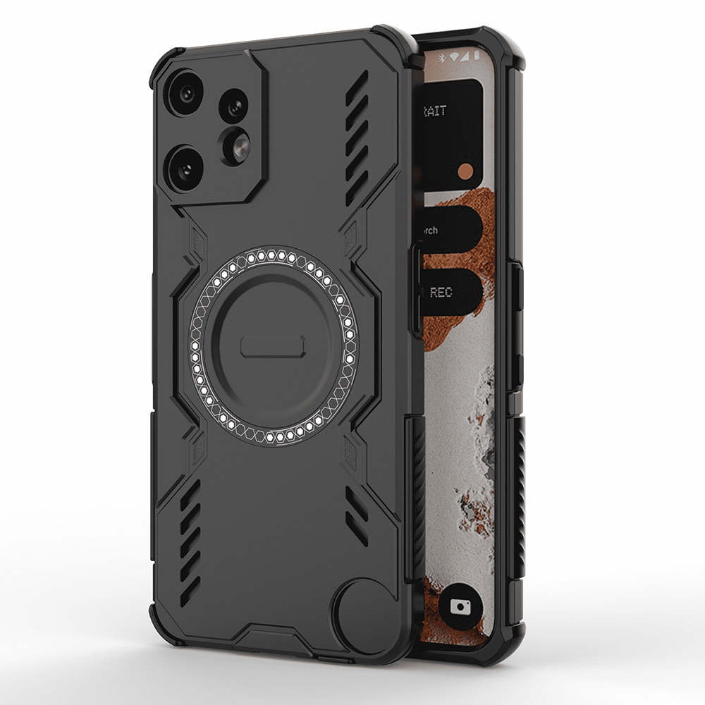 Калъф за нищо CMF Phone 2 Pro - Techsuit ArmorMag Case - Черен