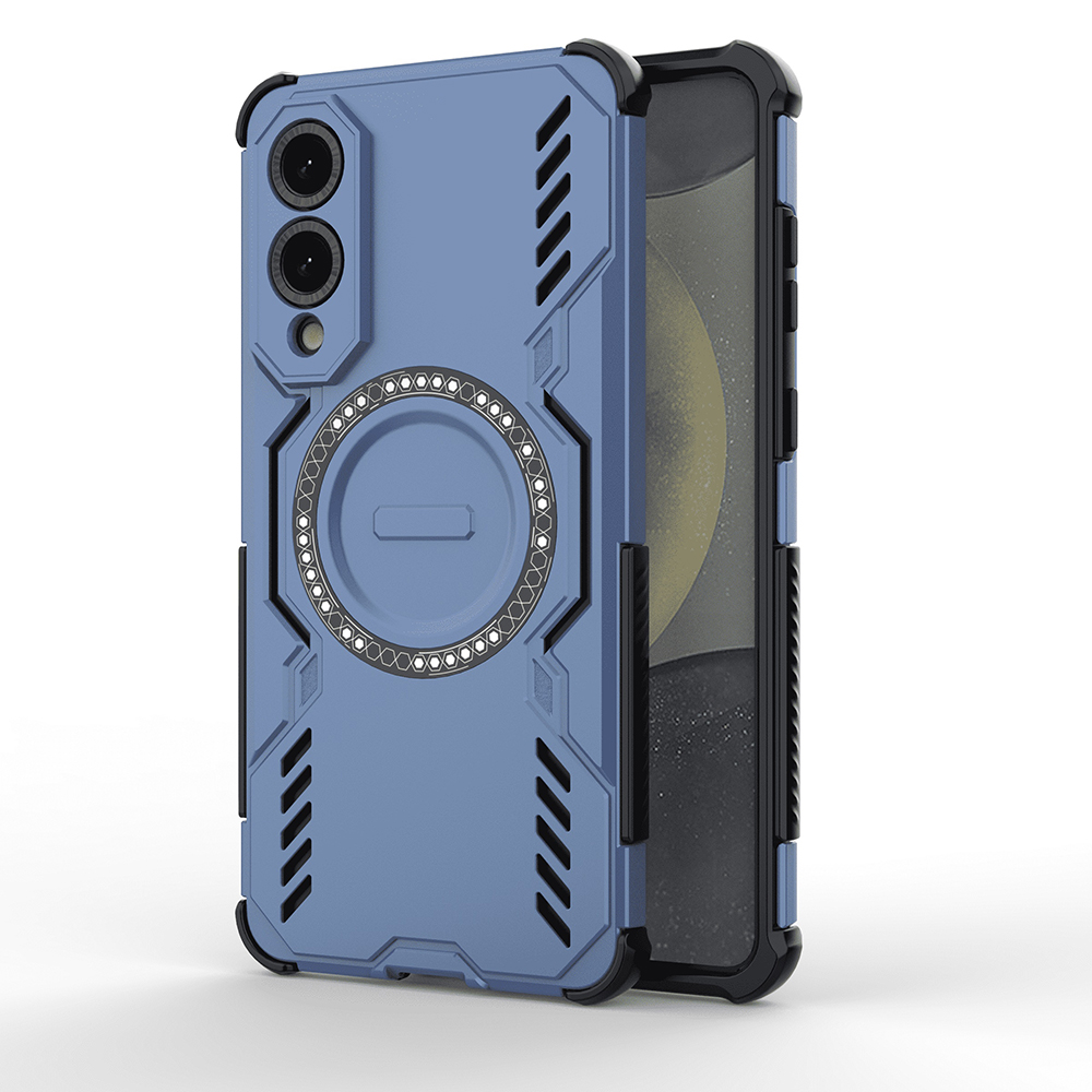 Калъф за Samsung Galaxy S25 Edge - Techsuit ArmorMag Case - Син