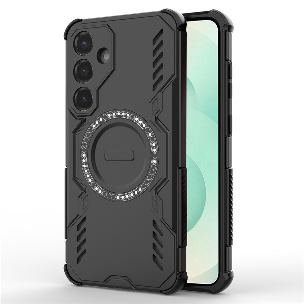 Калъф за Samsung Galaxy S25 Plus - Techsuit ArmorMag Case - Черен
