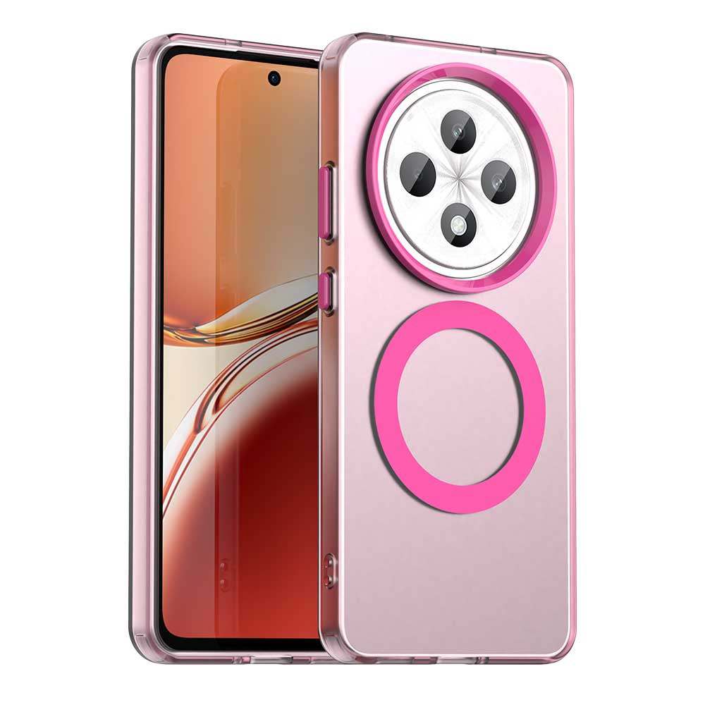 Калъф за Oppo Reno12 F 4G / Reno12 F 5G / Reno12 FS 4G / Reno12 FS 5G - Techsuit CandyCase MagSafe - Розов