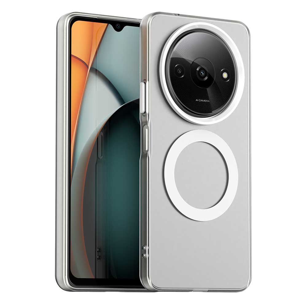 Калъф за Xiaomi Redmi A3 / Redmi A3x - Techsuit CandyCase MagSafe - Бял