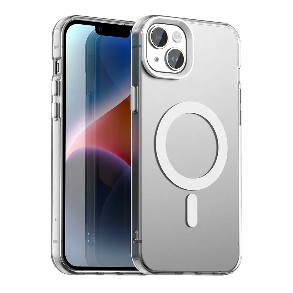 Калъф за iPhone 13 - Techsuit CandyCase MagSafe - Бял
