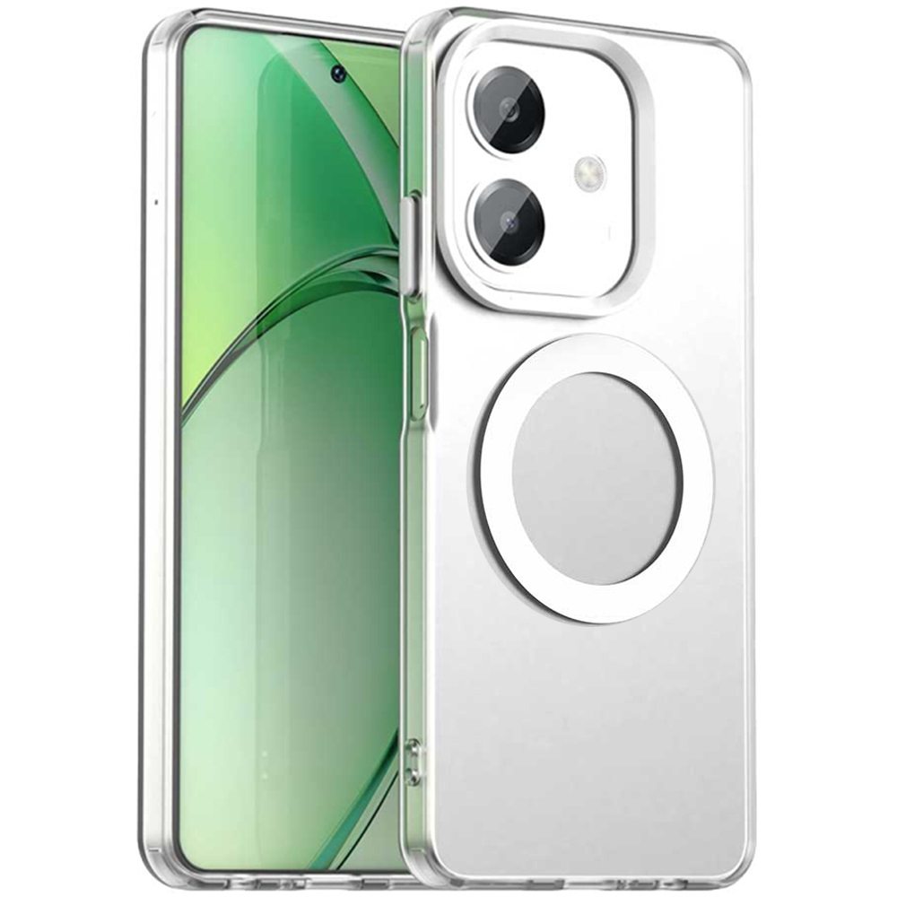 Калъф за Oppo A40 4G / A60 5G - Techsuit CandyCase MagSafe - Бял