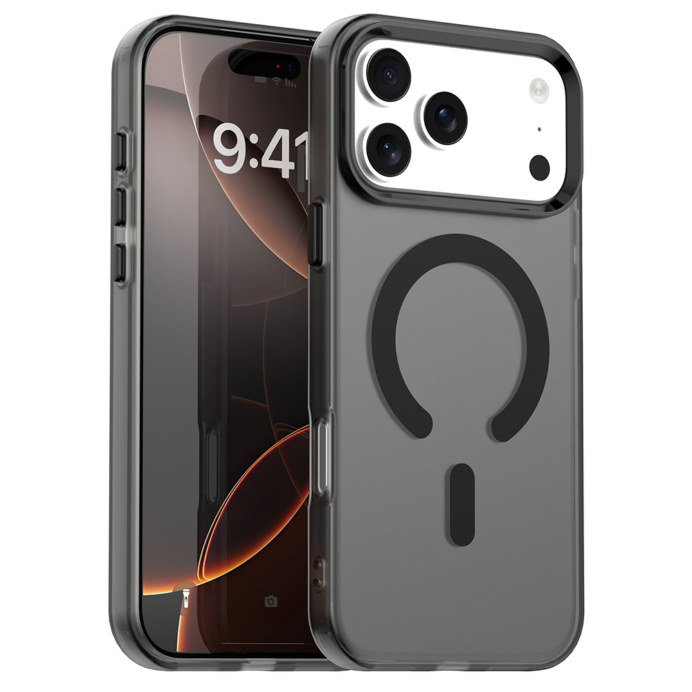 Калъф за iPhone 17 Pro - Techsuit CandyCase MagSafe - Черен