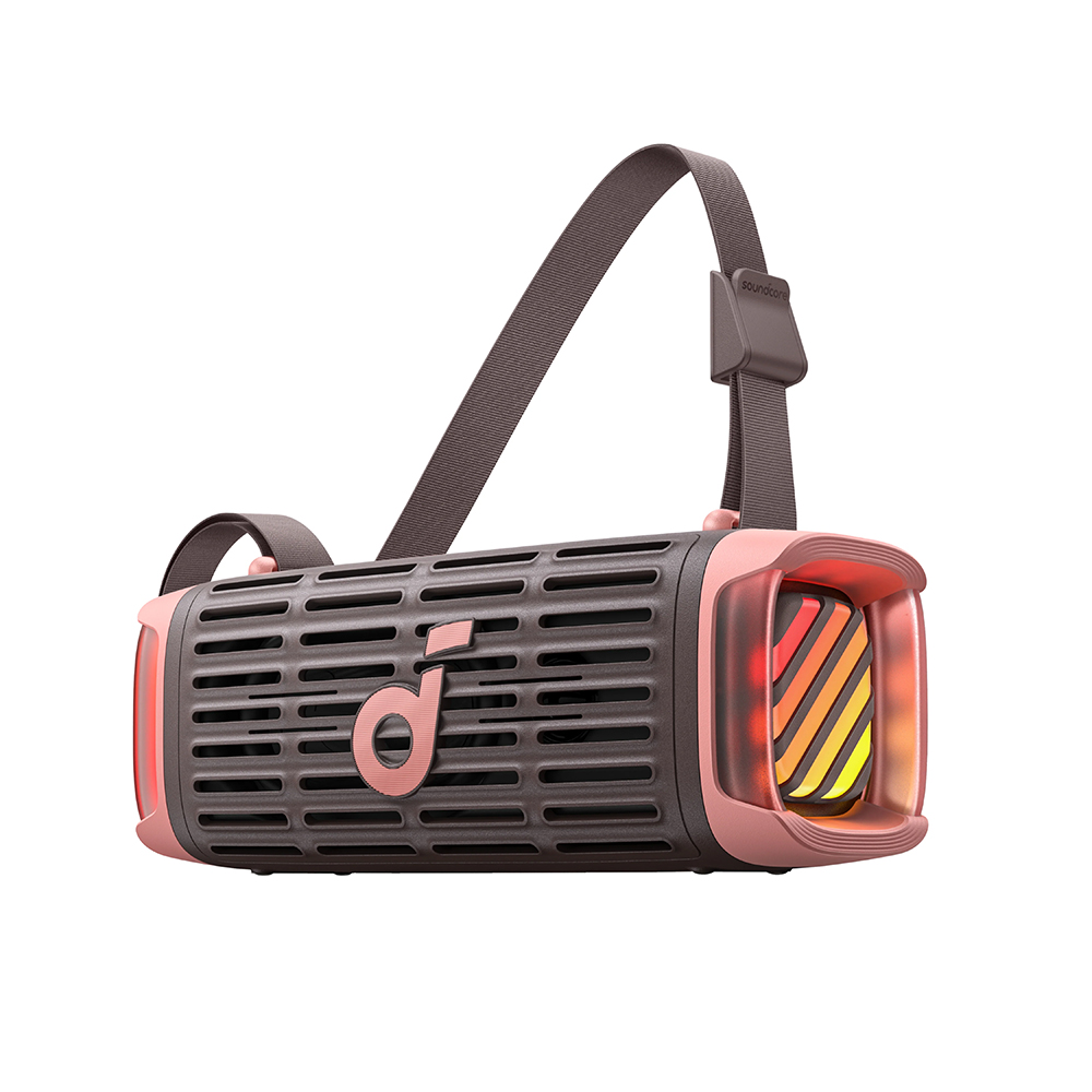 Fara Fir Bluetooth 5.3, Floats on Water, BassUp - Anker Soundcore Boom 3i (D5100080) - Desert Rose Кафяв