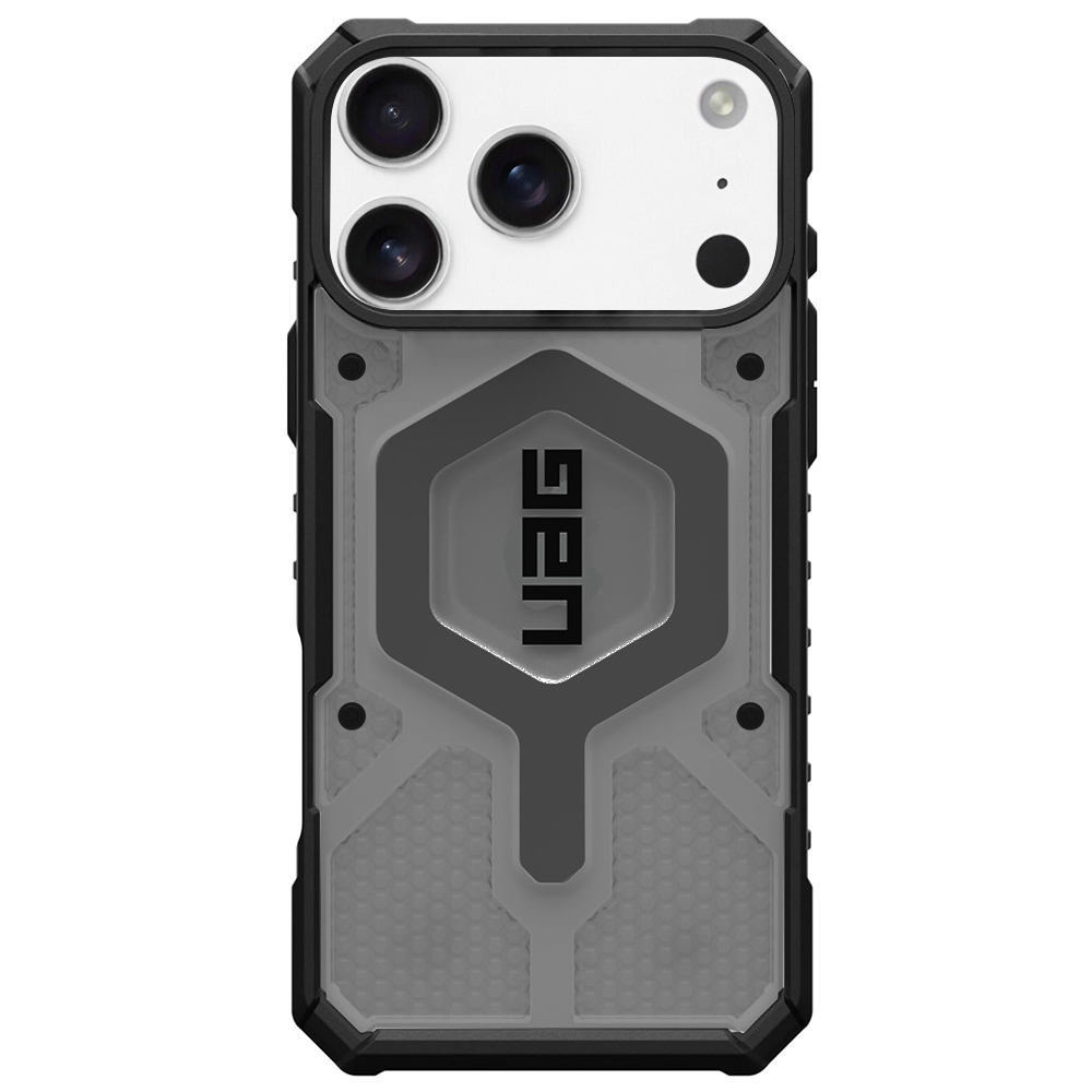 Husă UAG Pathfinder Clear MagSafe iPhone 17 Pro Max Cenusiu | galben