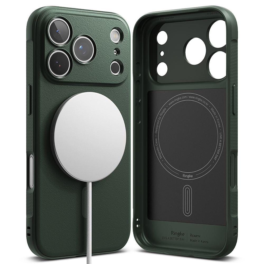 Калъф за iPhone 17 Pro Max - Ringke Onyx MagSafe - Тъмнозелен