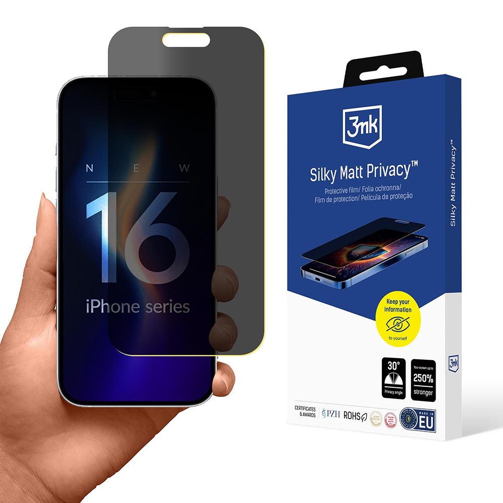 Калъф за iPhone 16 Pro Max - 3mk Silky Matt - Privacy
