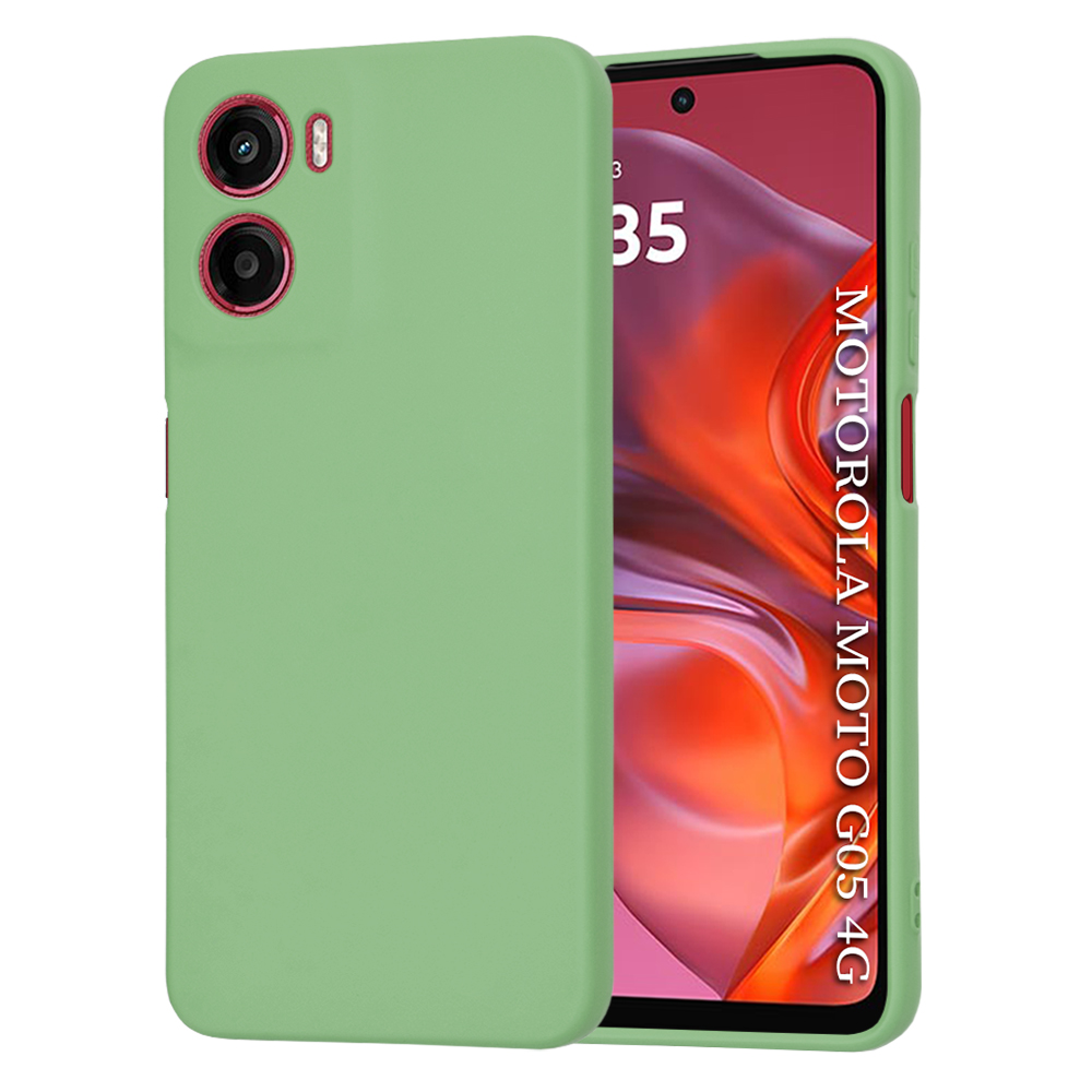 Калъф за Motorola Moto G05 / E15 - Techsuit SoftFlex - Mint Зелен