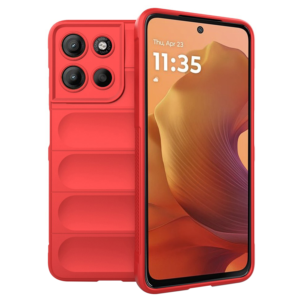 Калъф за Motorola Moto Moto G15 / G15 Power / G17 / G17 Power - Techsuit Magic Shield - Червен