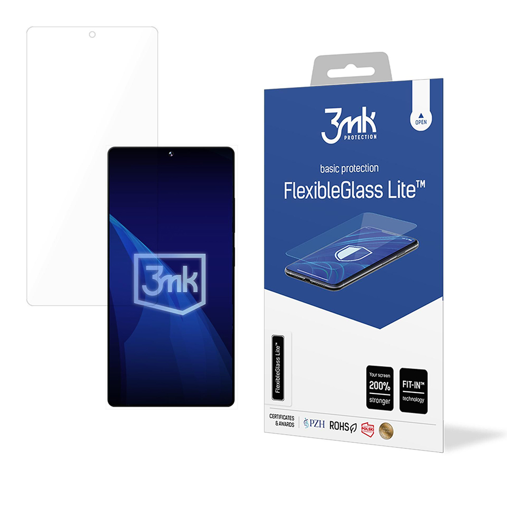 Капак за Samsung Galaxy S25 Ultra - 3mk FlexibleGlass Lite - Прозрачен