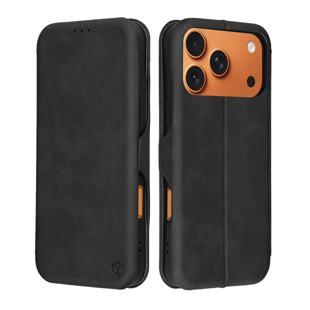 Калъф за iPhone 17 Pro Max - Techsuit Safe Wallet Plus - Черен