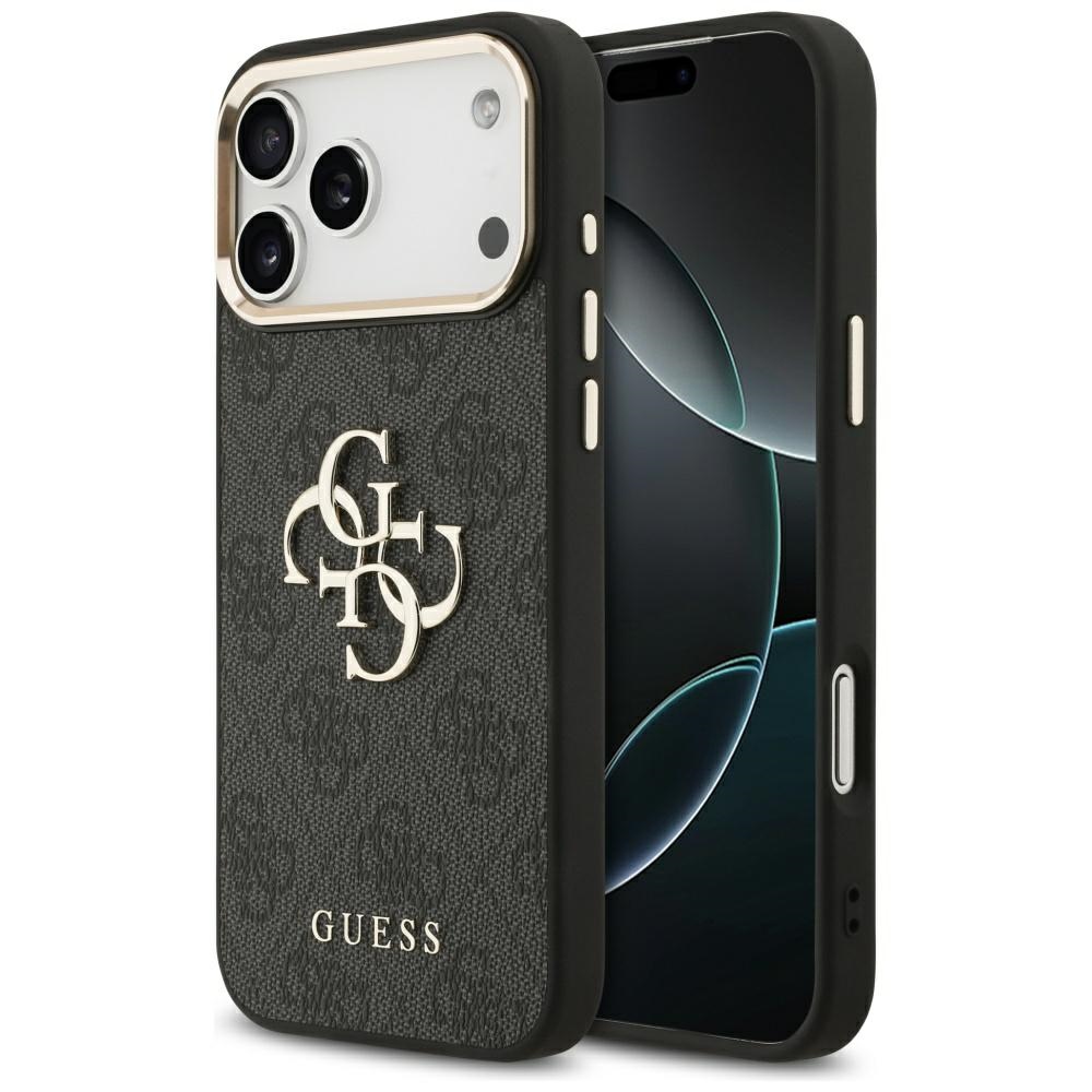 Калъф за iPhone 17 Pro Max - Guess Hardcase Big 4G Classic Classic Logo (GUHCP17X4GMGMGCGR) - Черен