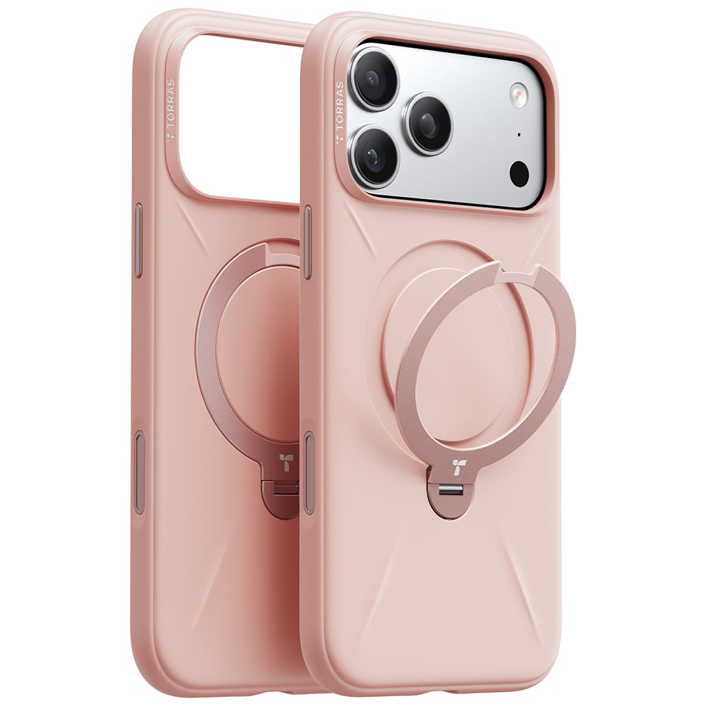 Калъф за iPhone 17 Pro - Torras QPRO Silicone Series - Розов