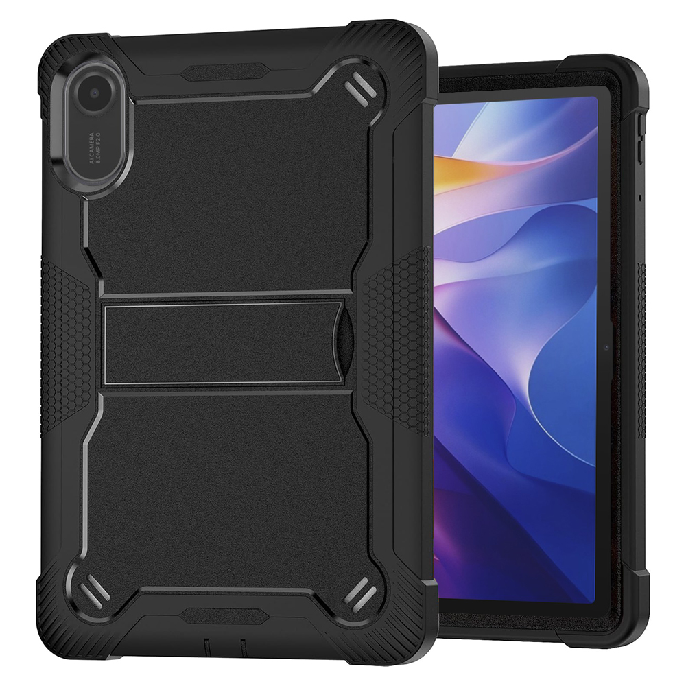 Калъф за Xiaomi Redmi Pad 2 + Капак - Techsuit Rugged TabShell - Черен