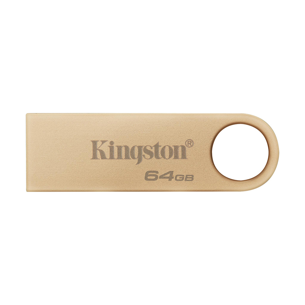Memory Stick, USB, 64GB, 220MB/s четене - Kingston DataTraveler SE9 G3 (DTSE9G3/64GB) - златен