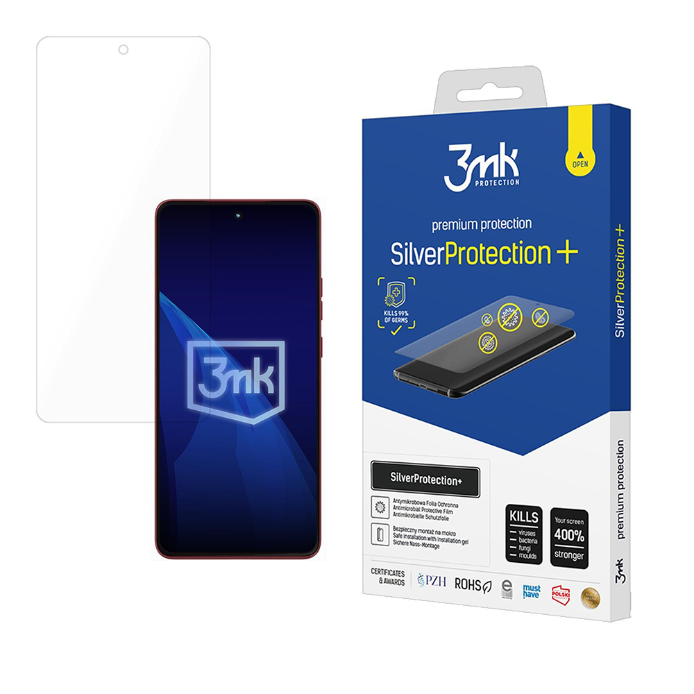 Капак за Motorola Moto G86 / G86 Power - 3mk SilverProtection+ фолио - Прозрачен