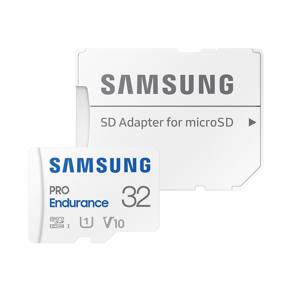 Карта с памет, 32GB, U1, V10, Class 10 - Samsung PRO Endurance (MB-MJ32KA/EU) - Бял