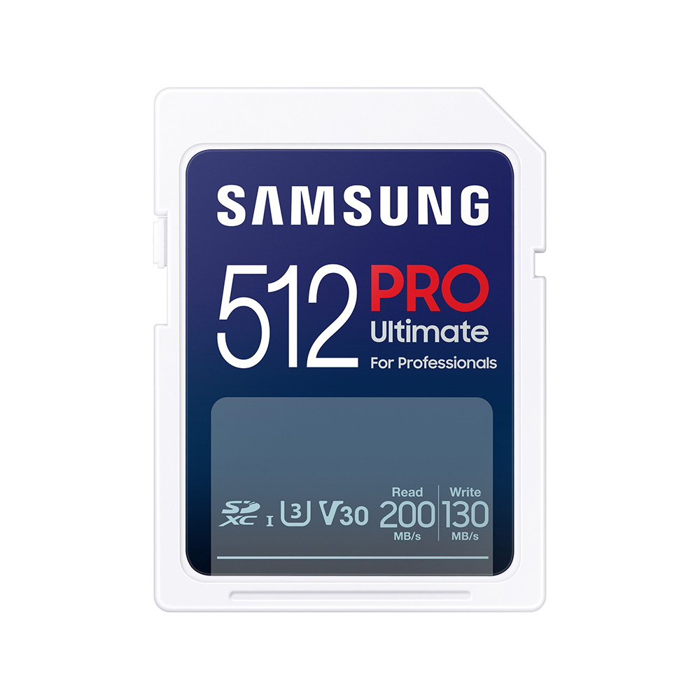 Карта с памет, 512GB, 512GB, UHS-I, U3, 200MB/s - Samsung PRO Ultimate (MB-SY512S/WW) - Син