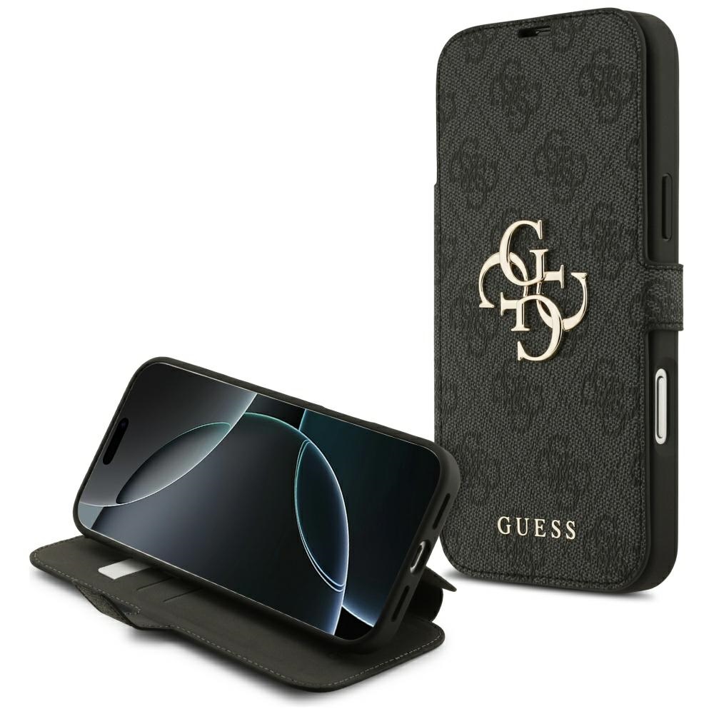 Калъф за iPhone 17 - Guess Hardcase 4G Classic Classic Logo with Strap (GUHCP17SP4GMGSP) - Розов