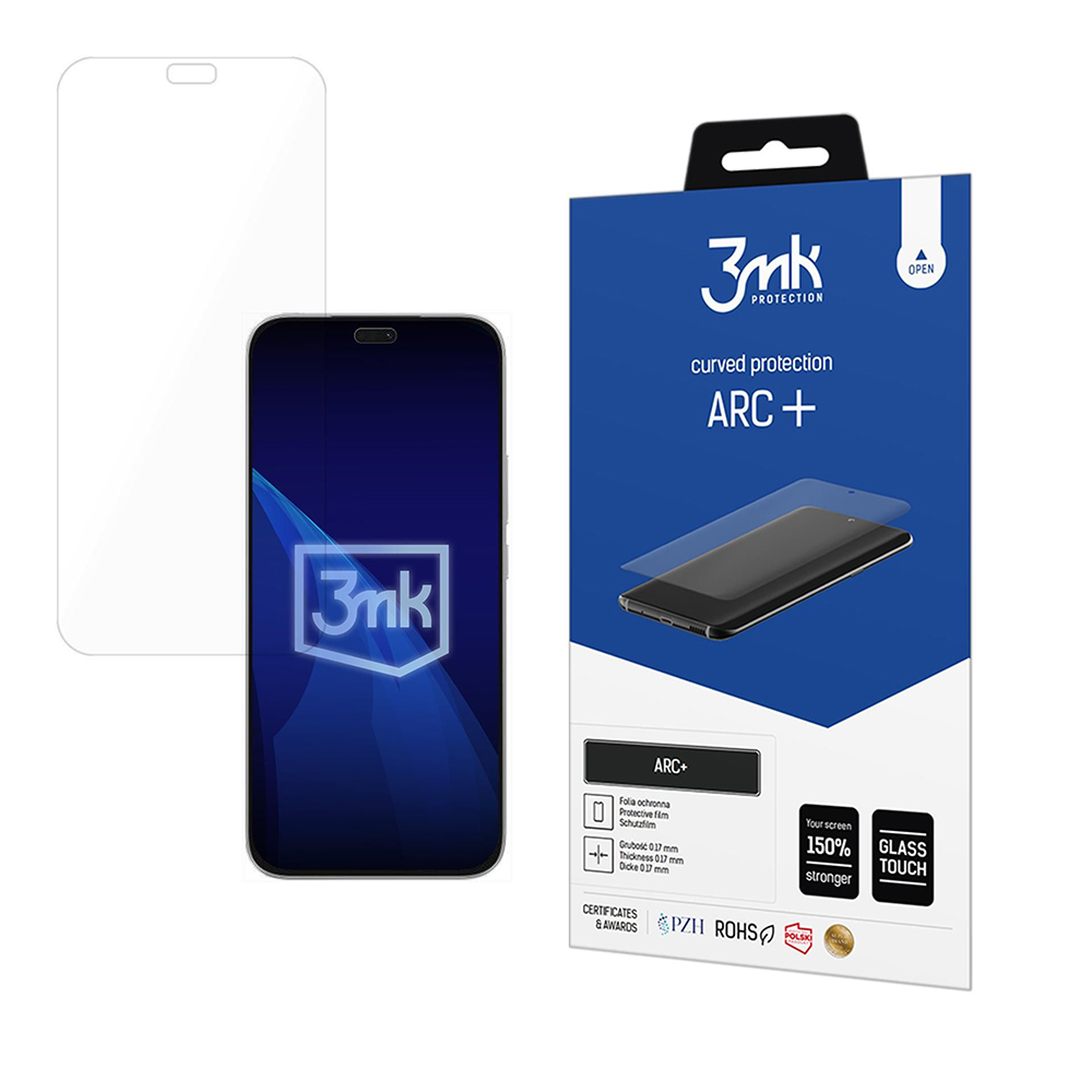 Капак за Honor 400 Lite - 3mk ARC+ Защитно фолио - Прозрачен