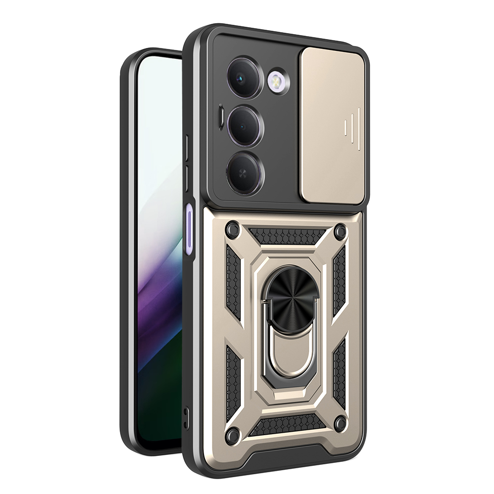 Калъф за Xiaomi Redmi 15 4G / Redmi 15 5G - Techsuit CamShield Series - златен