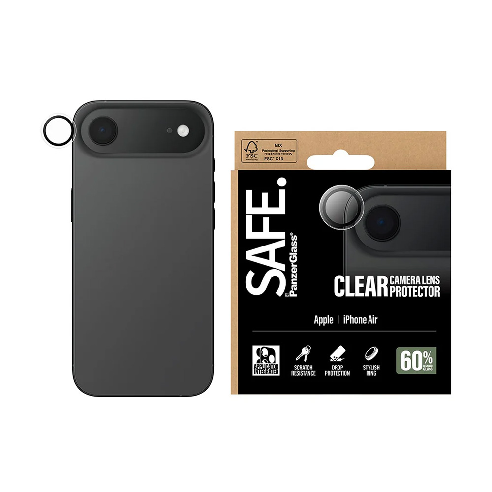 Folie PanzerGlass® SAFE. Camera Lens Protector iPhone 17 Air