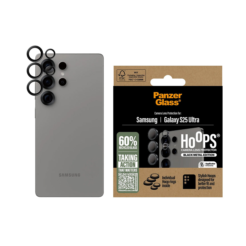 Folie PanzerGlass® Hoops® Camera Lens Protector Samsung Galaxy S25 Ultra