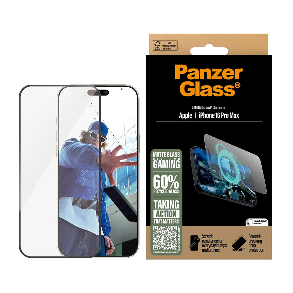 Folie PanzerGlass® Ultra-Wide Fit Gaming Screen Protector iPhone 16 Pro Max