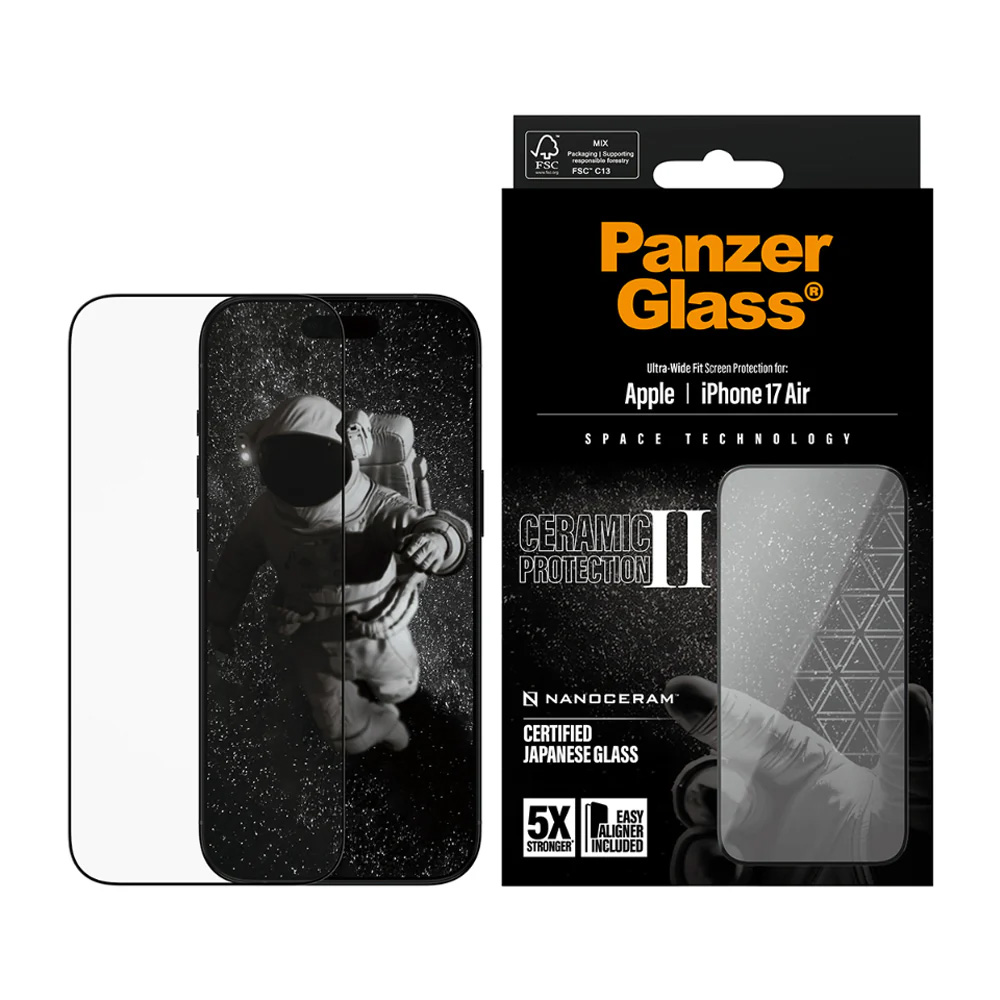 Detalii folie PanzerGlass® Ultra-Wide Fit Ceramic II Screen Protector w. EasyAligner
