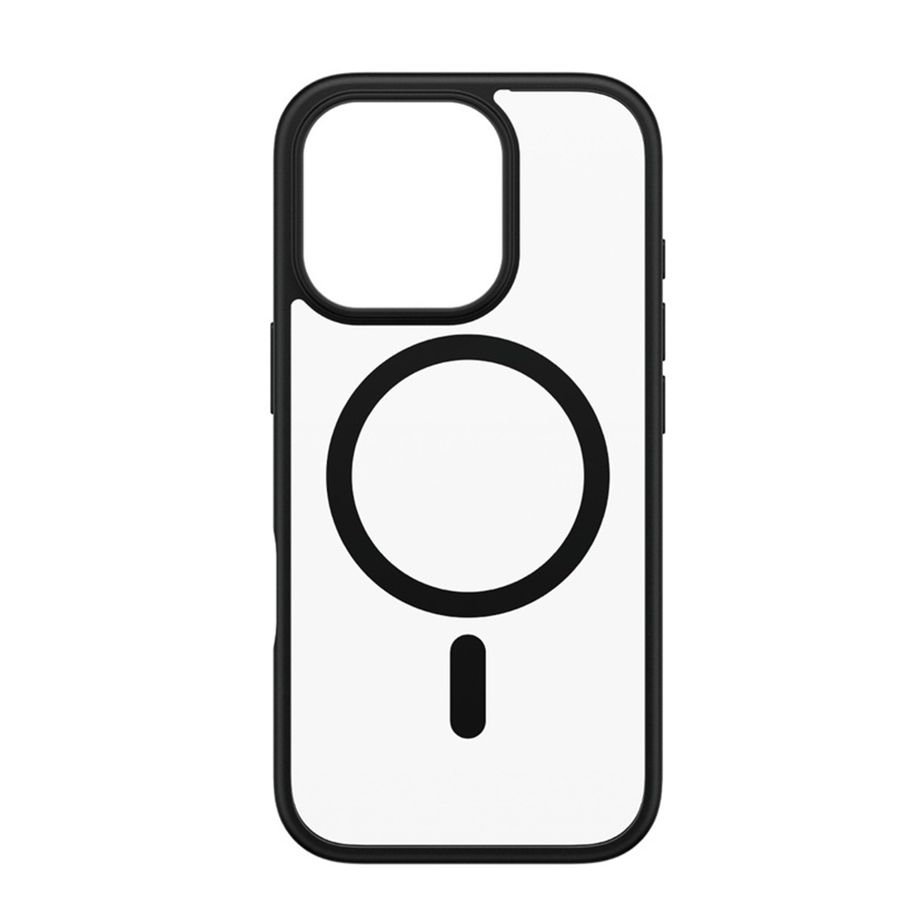 Detalii husă PanzerGlass® HardCase Black MagSafe & Frame Series iPhone 16 Pro
