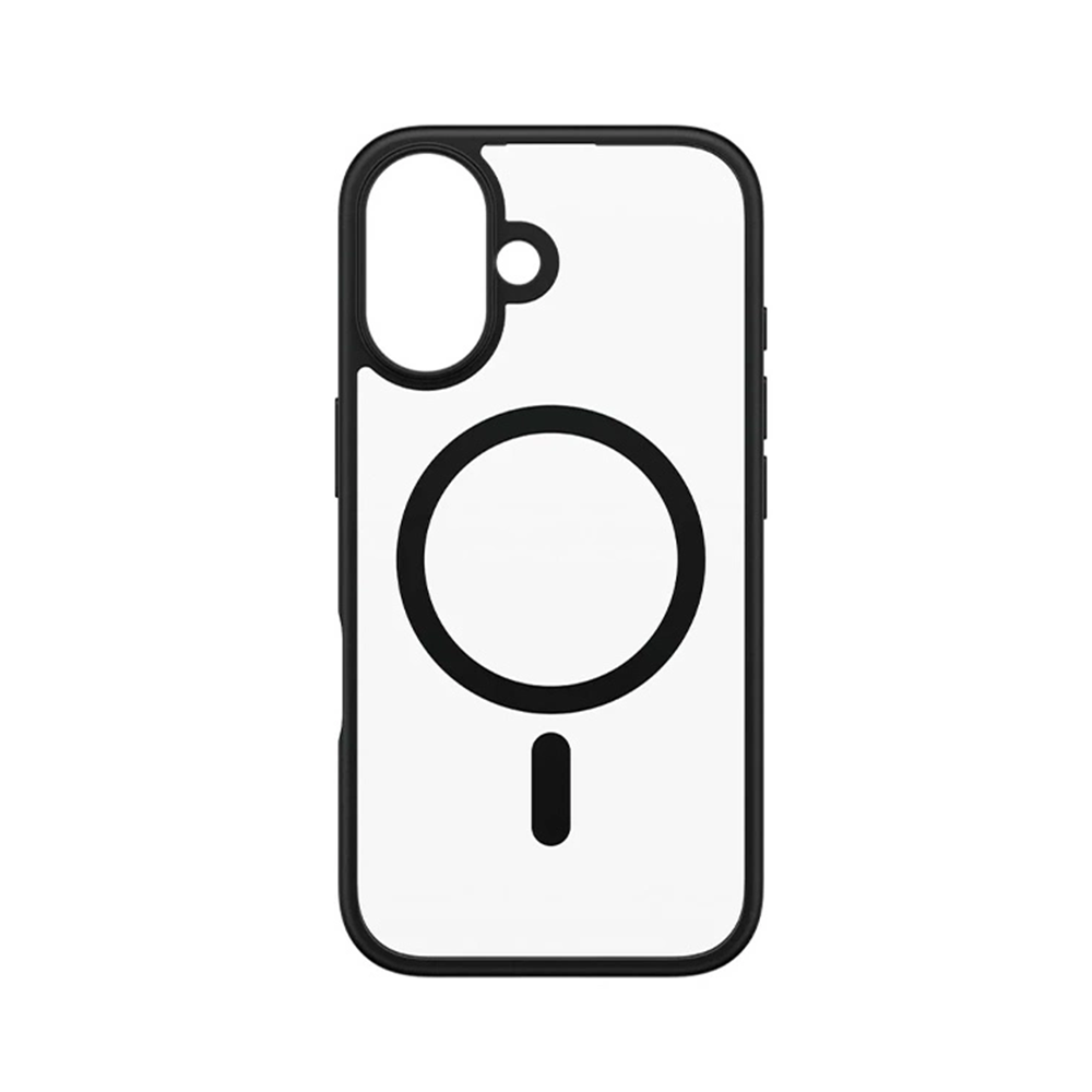 Detalii husă PanzerGlass® HardCase Black MagSafe & Frame Series iPhone 16