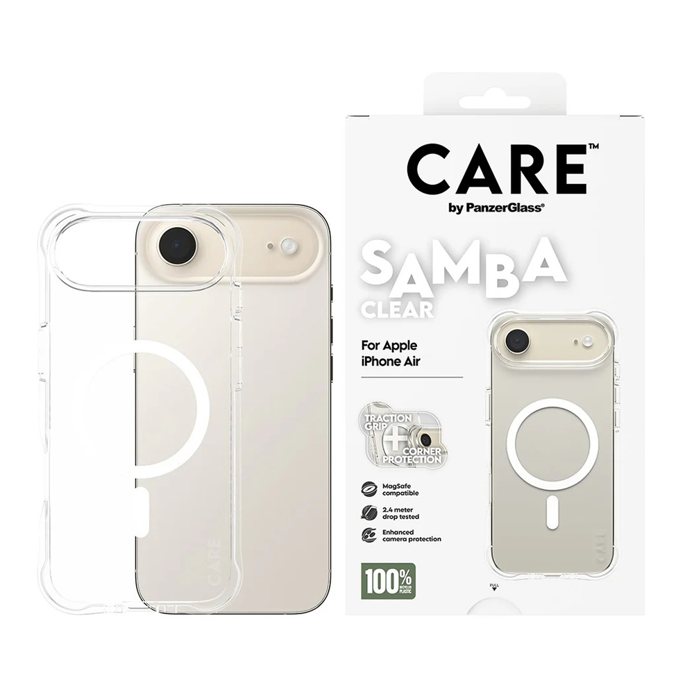 Detalii husă PanzerGlass® CARE Fashionable Case w. White MagSafe iPhone 17 Air