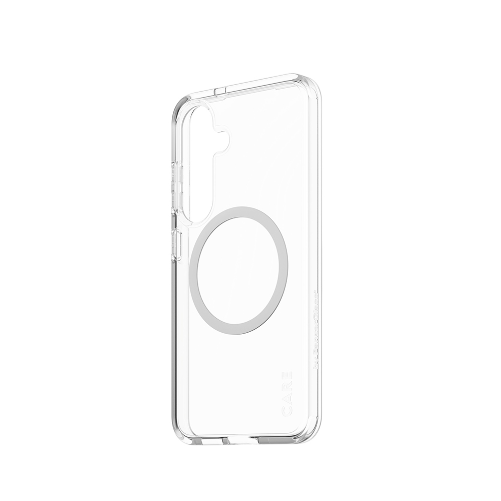 Utilizare husă PanzerGlass® CARE Flagship Urban Combat White Qi Compatible Samsung Galaxy S25
