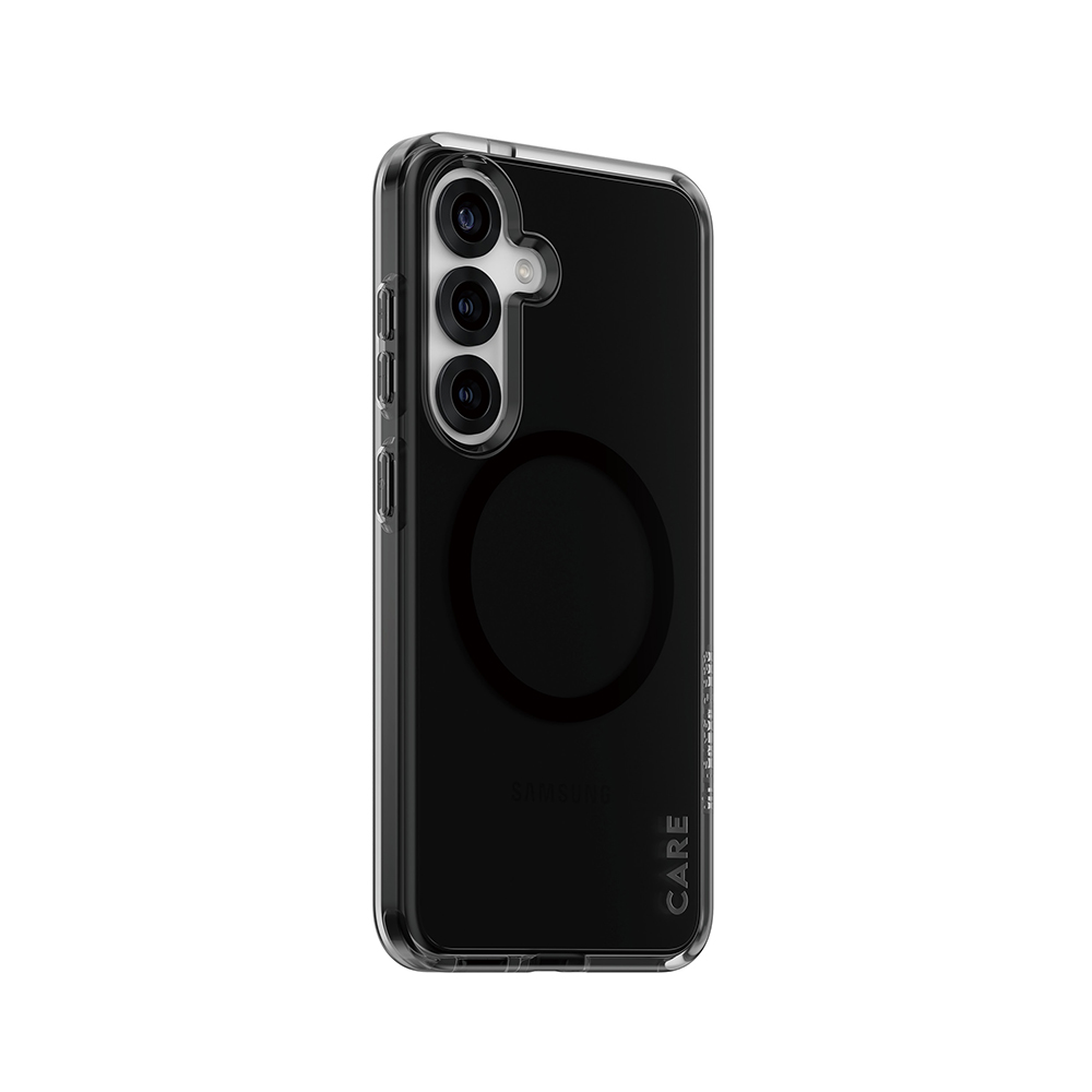 Detalii husă PanzerGlass® CARE Flagship Urban Combat Black Qi Compatible Samsung Galaxy S25