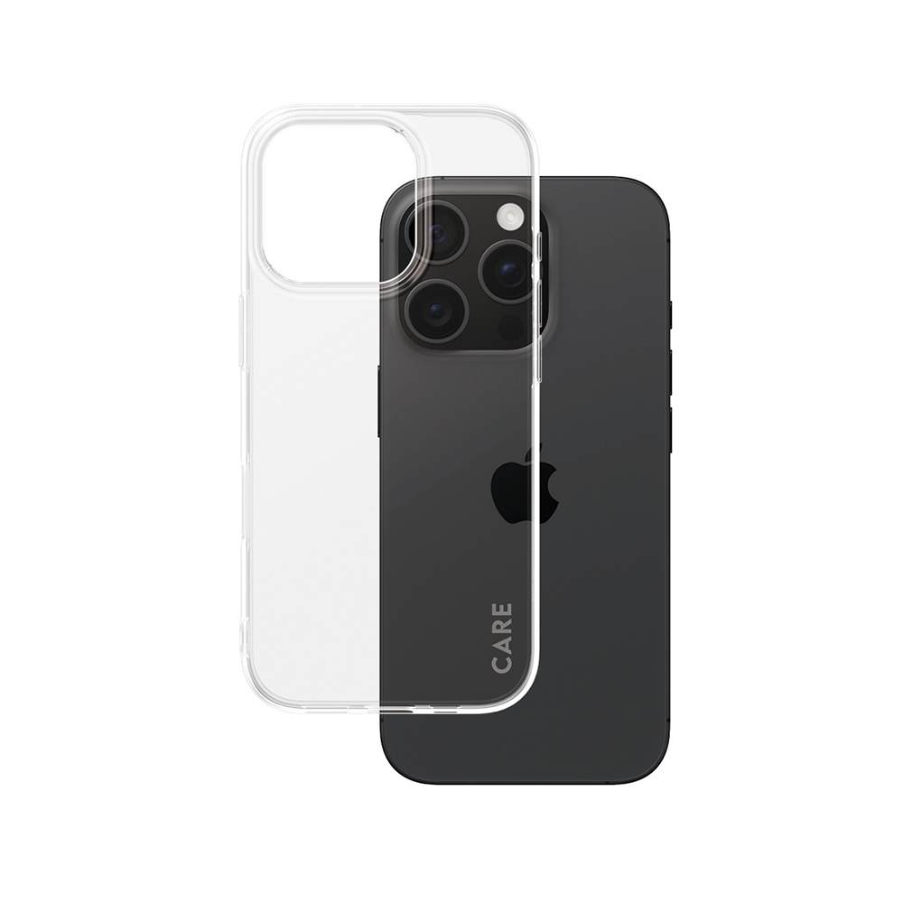 Husă PanzerGlass® CARE Fashionable Case iPhone 16 Pro Transparenta