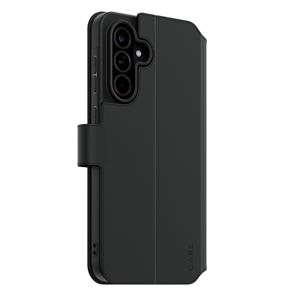 Husă PanzerGlass® CARE Feature Kickstand Wallet Case Samsung Galaxy A26 5G Negru