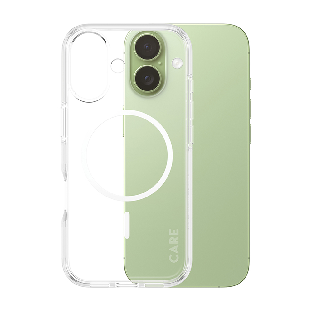 Utilizare husă PanzerGlass® CARE Flagship Urban Explorer White MagSafe iPhone 17
