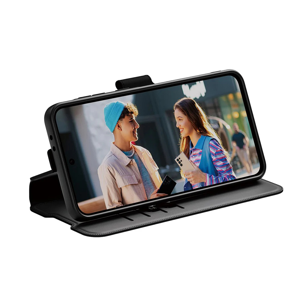 Utilizare husă PanzerGlass® CARE Feature Kickstand Wallet Case Samsung Galaxy A36 5G