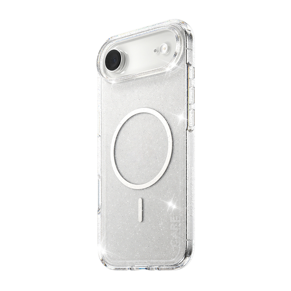 Husă PanzerGlass® CARE Flagship Urban Explorer Star Lit White MagSafe iPhone 17 Air Transparenta