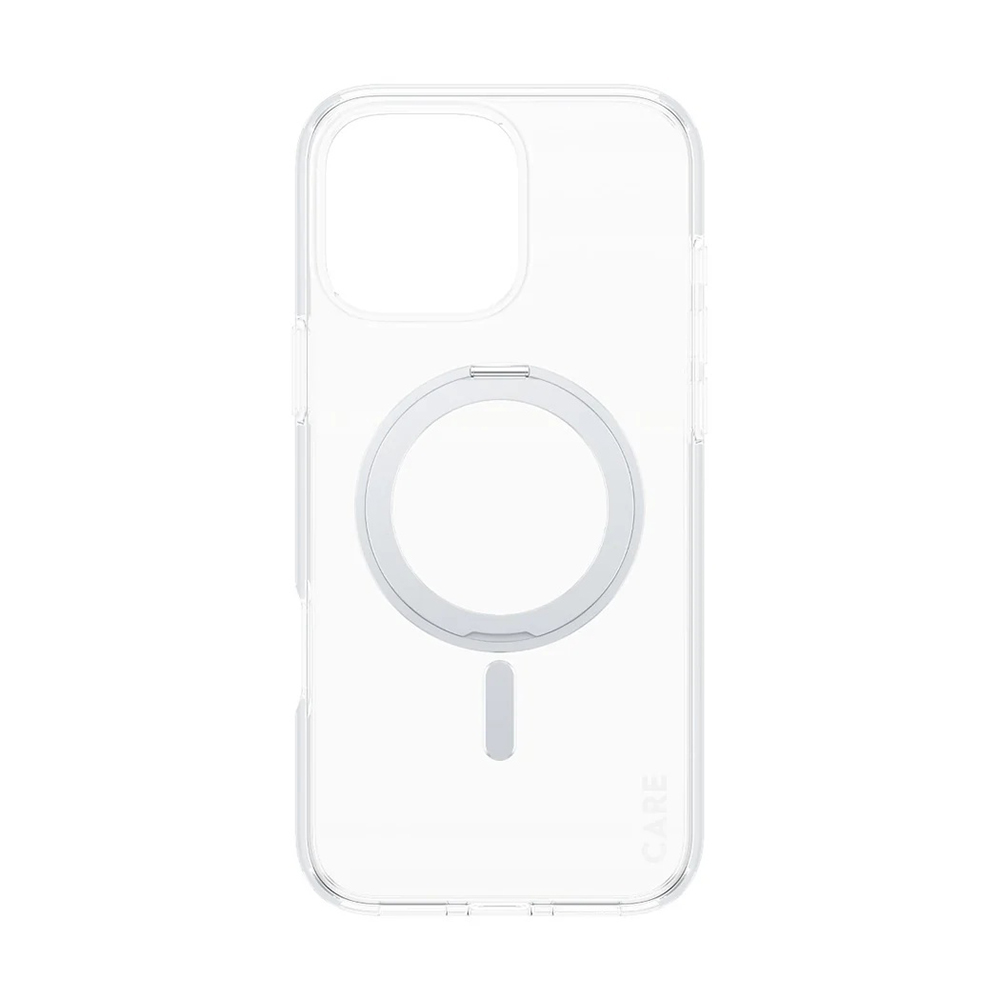 Detalii husă PanzerGlass® CARE Feature Silver Kickstand & MagSafe iPhone 16 Pro Max