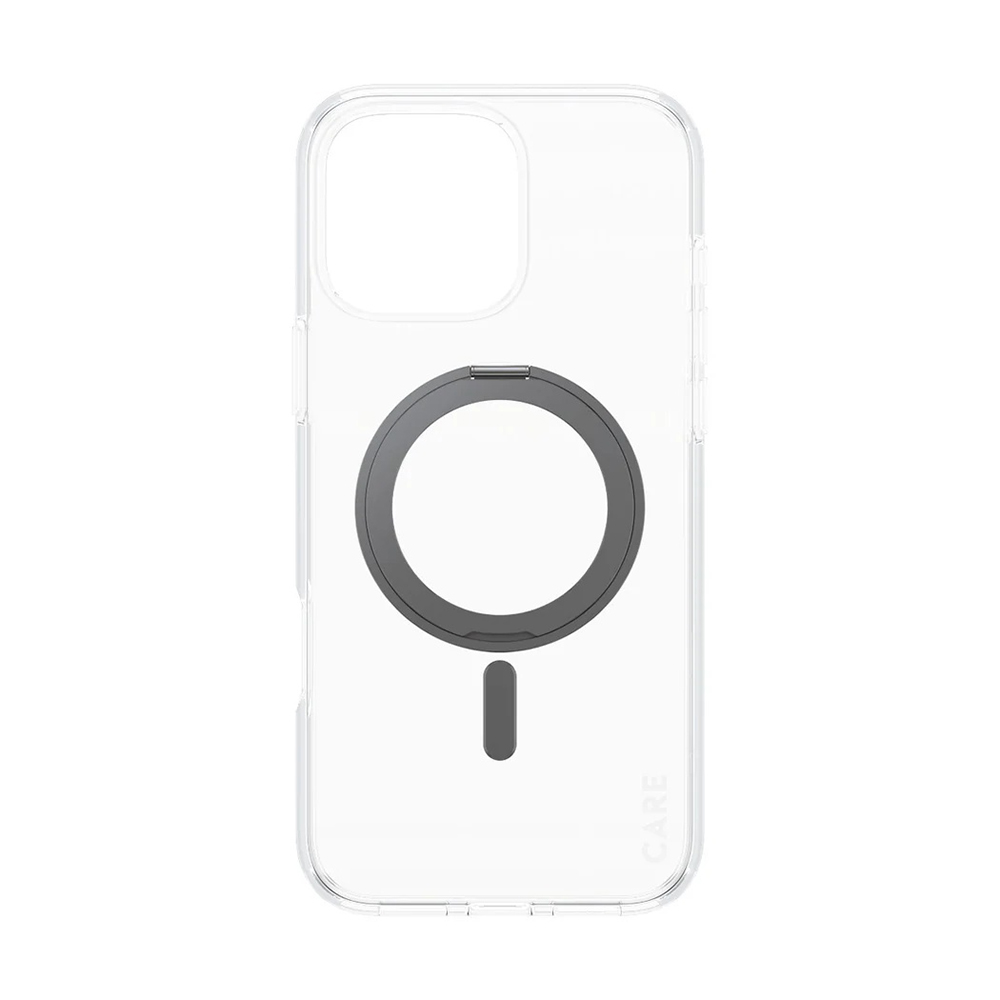 Detalii husă PanzerGlass® CARE Feature Black Kickstand & MagSafe iPhone 16 Pro Max
