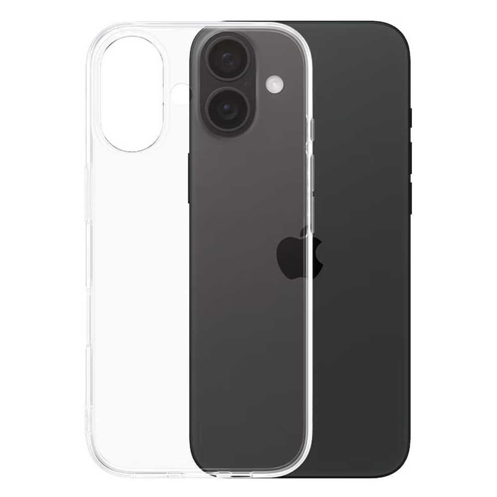 Husă PanzerGlass® SAFE. TPU Case Series iPhone 16 Transparenta