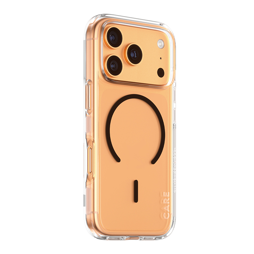 Utilizare husă PanzerGlass® CARE Flagship Urban Explorer Black MagSafe iPhone 17 Pro