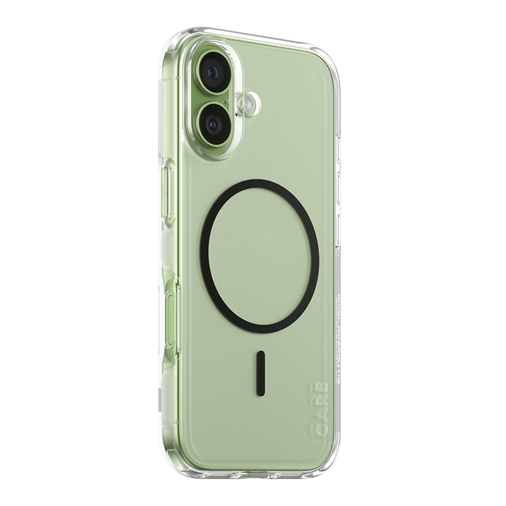 Utilizare husă PanzerGlass® CARE Flagship Urban Explorer Black MagSafe iPhone 17