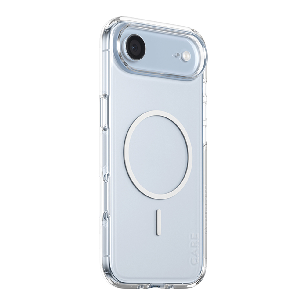 Utilizare husă PanzerGlass® CARE Flagship Urban Explorer White MagSafe iPhone 17 Air