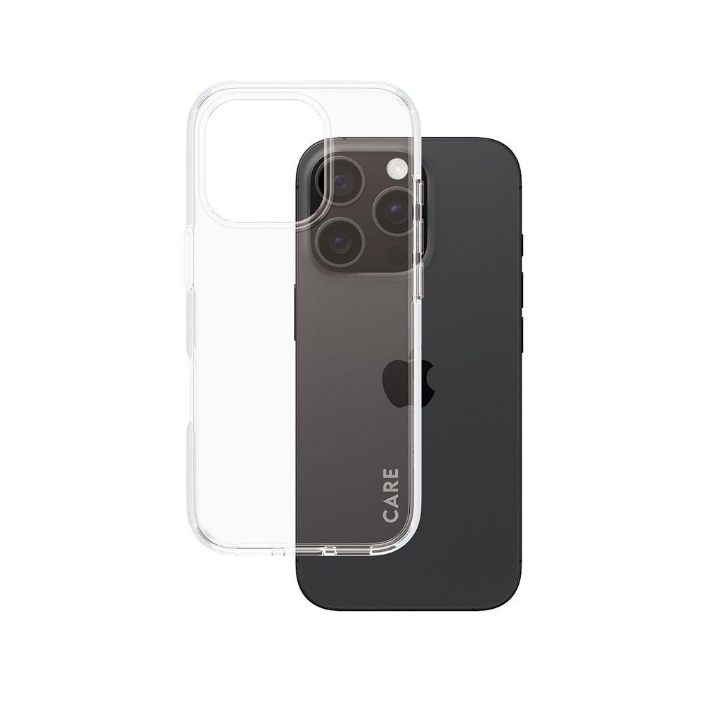 Husă PanzerGlass® CARE Flagship Urban Combat iPhone 16 Pro Transparenta