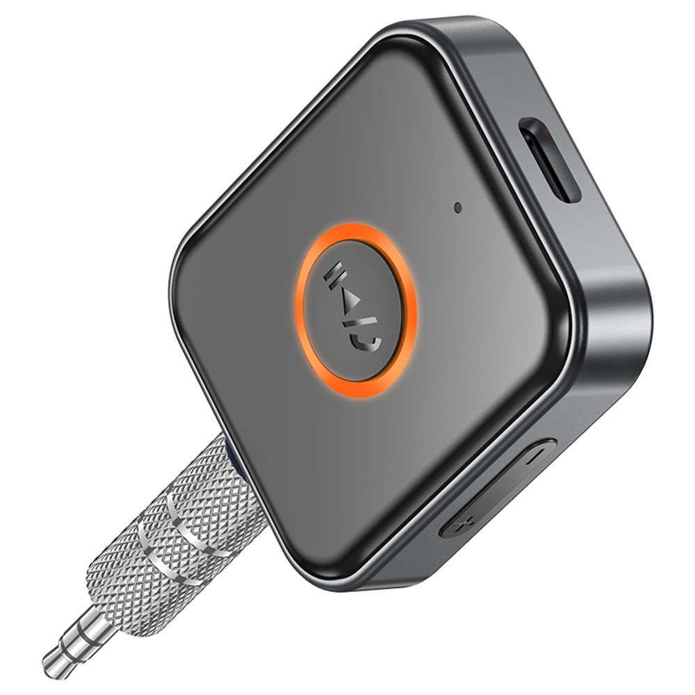 Адаптер от жак към Bluetooth приемник - Soft Earpiece (BC55) - Черен